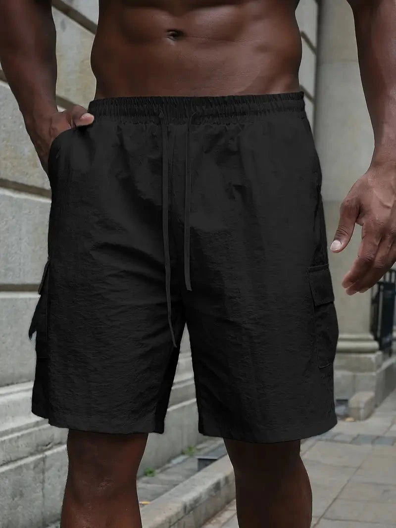 Lenoir™ | Short respirant à taille élastique