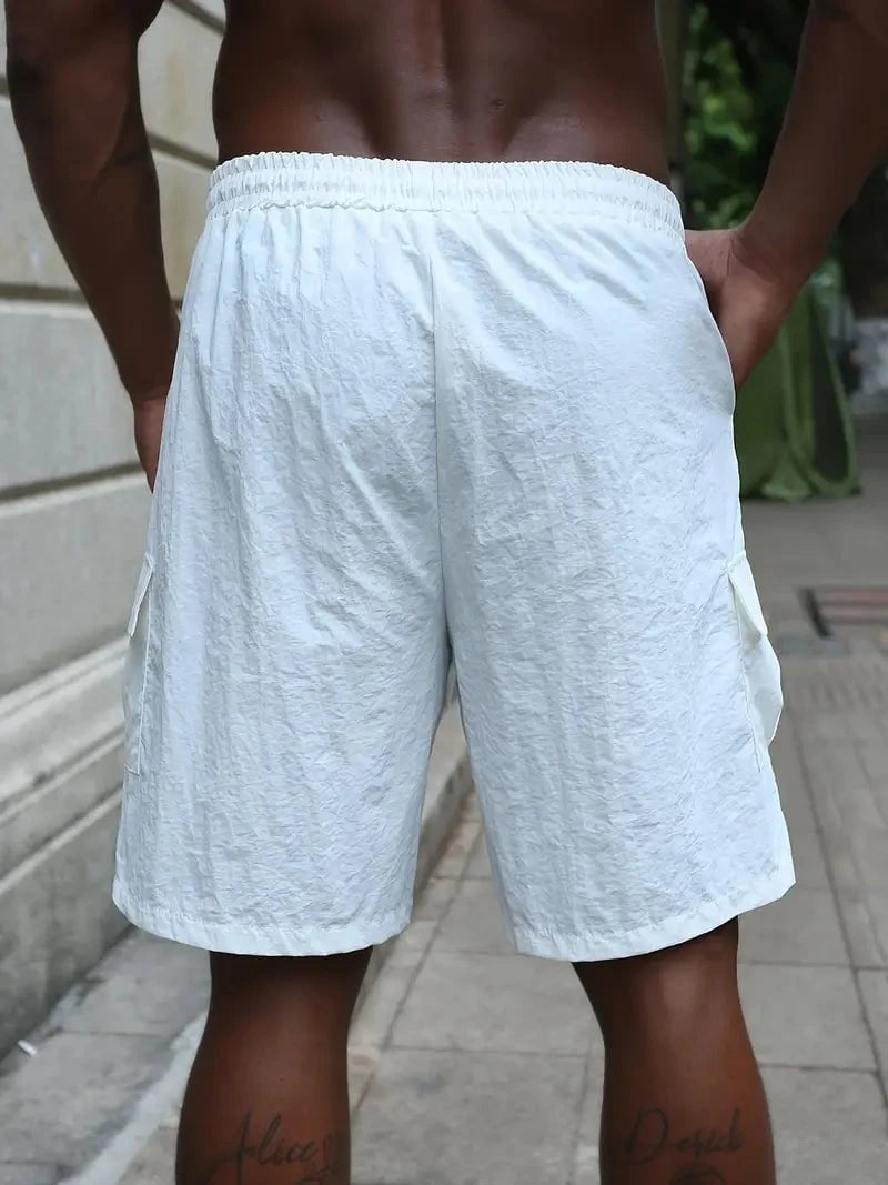 Lenoir™ | Short respirant à taille élastique