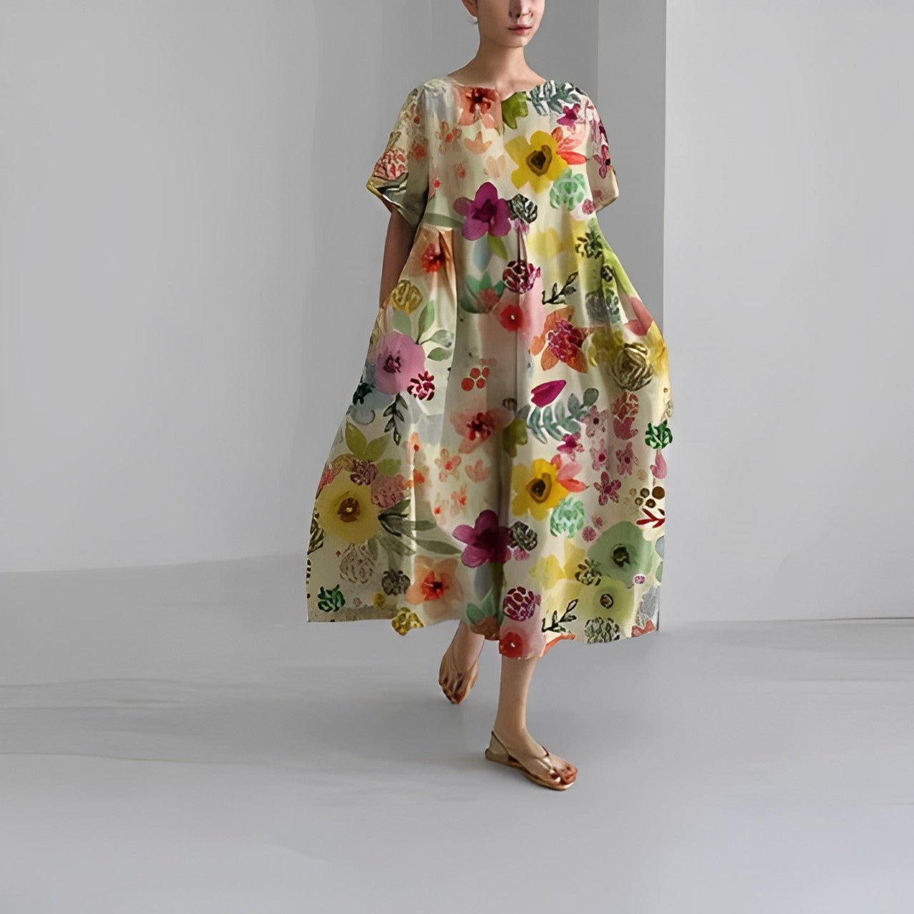 Lenoir™ | Robe bohème à fleurs
