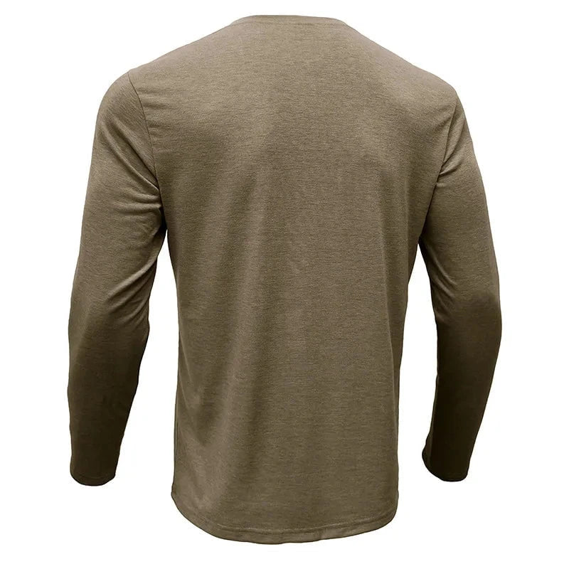 Henrik™ – Henley Manches Longues Premium