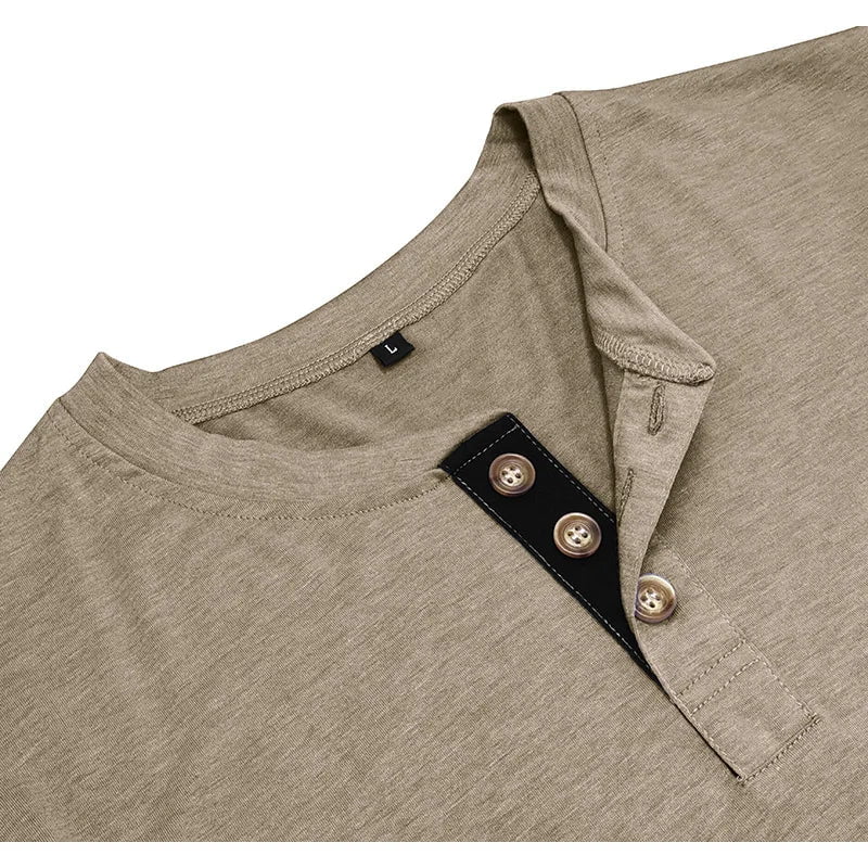 Henrik™ – Henley Manches Longues Premium