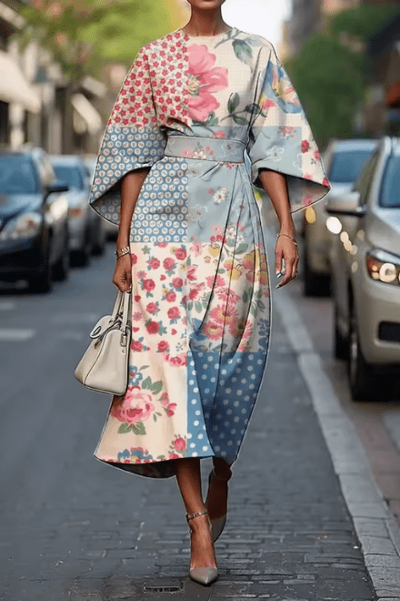 Moxlan | Robe Florale Élégante - Verona Botique