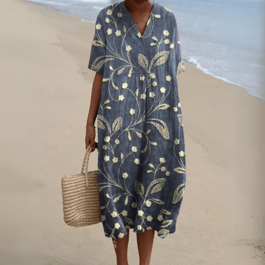 Nicole | Robe d'Été à Fleurs - Verona Botique