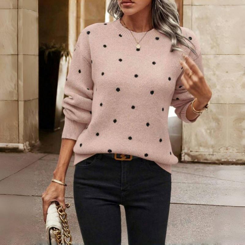 Noella | Pull Tricoté À Pois - Verona Botique