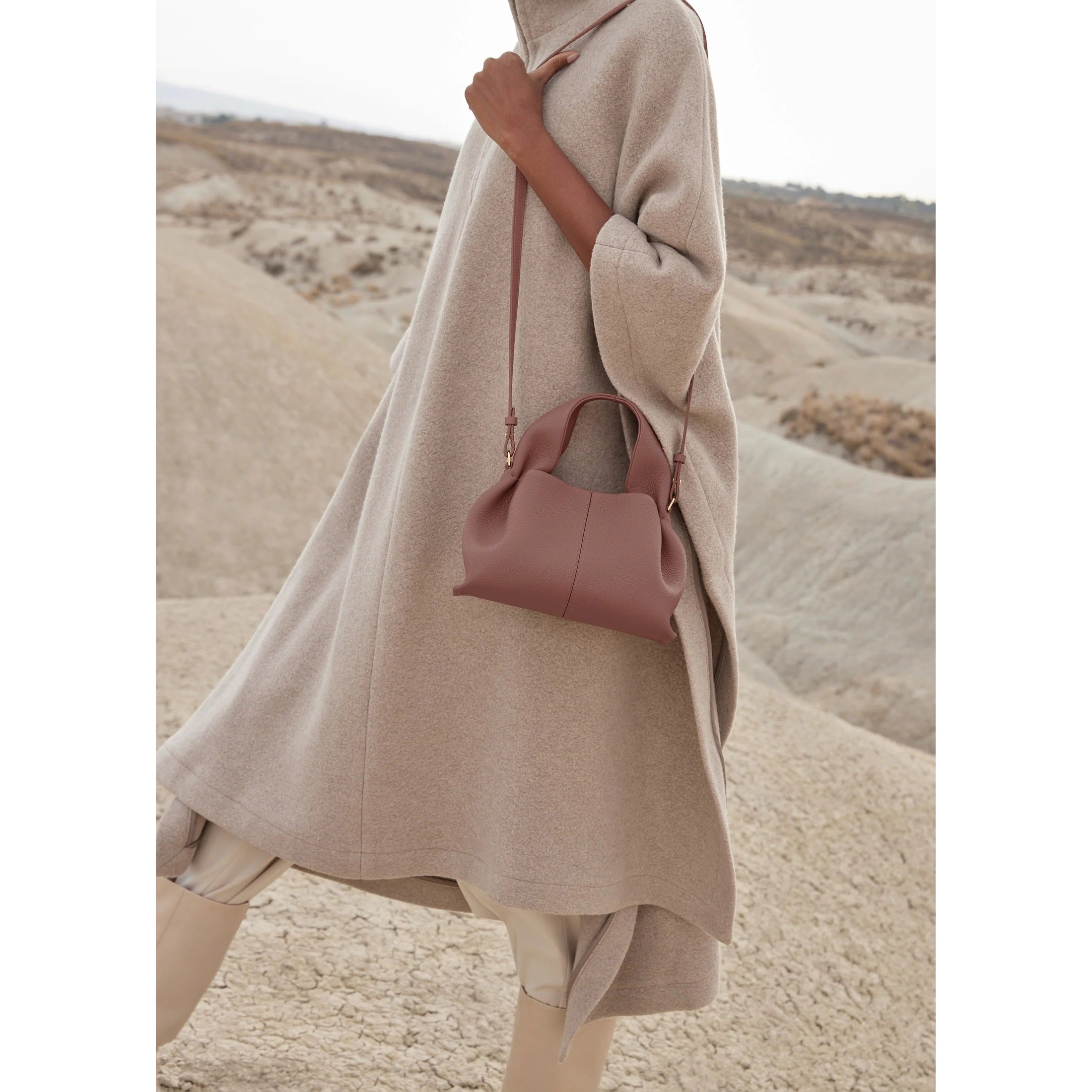 Noora™ – Sac cabas en cuir souple