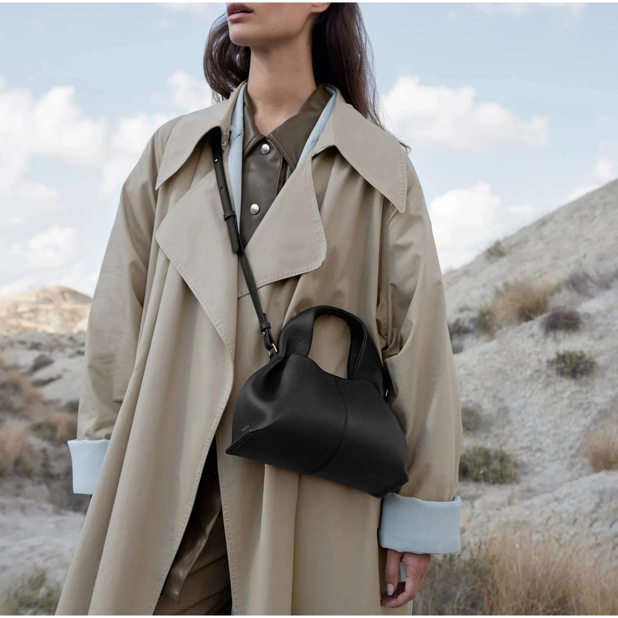 Noora™ – Sac cabas en cuir souple