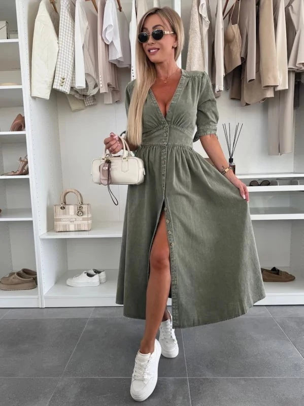 Ivanka | Robe en denim éclatante