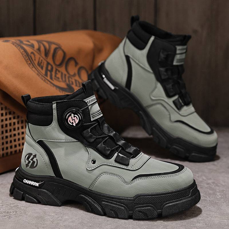 ⏳Offre spéciale limitée dans le temps⏰Chaussures de travail à boucle pivotante pour hommes (imperméables, antidérapantes, confortables et respirantes) - Verona Botique