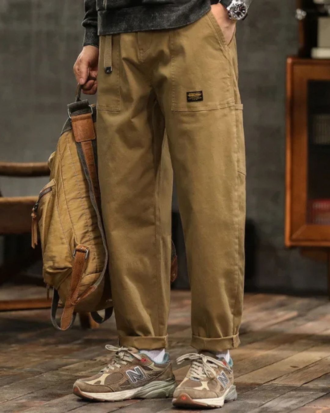 Adrien™ – pantalon cargo vintage