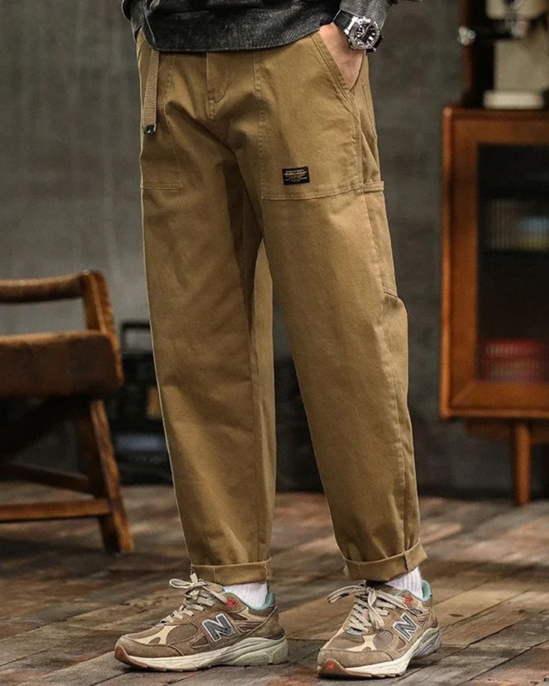 Adrien™ – pantalon cargo vintage