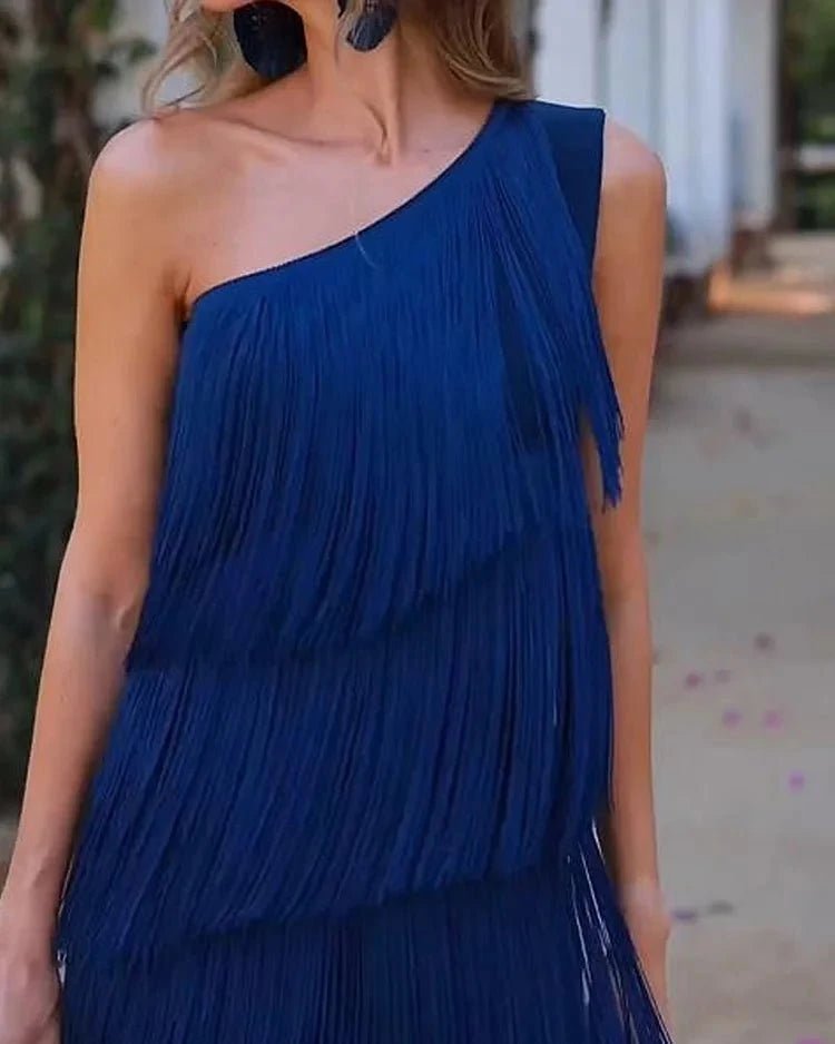 Priscilla - Robe élégante à épaules dénudées - Verona Botique