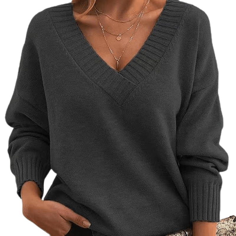 Pull en Cachemire à Col V Chic | Parfait pour un Usage Quotidien - Verona Botique