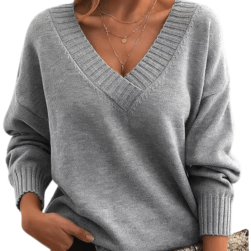 Pull en Cachemire à Col V Chic | Parfait pour un Usage Quotidien - Verona Botique