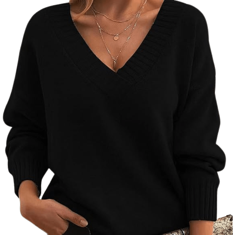 Pull en Cachemire à Col V Chic | Parfait pour un Usage Quotidien - Verona Botique