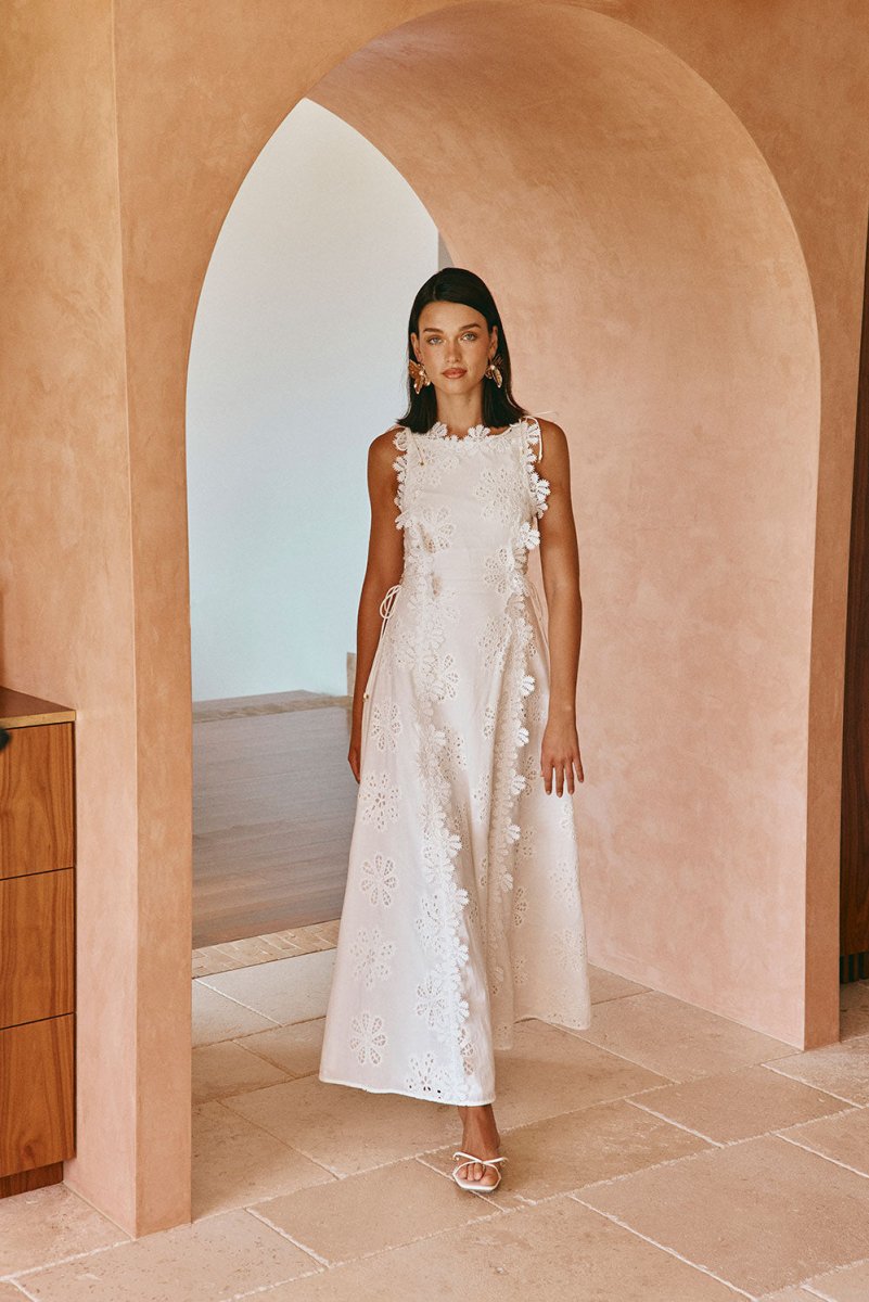 Rayne | Robe Longue Sans Manches - Verona Botique