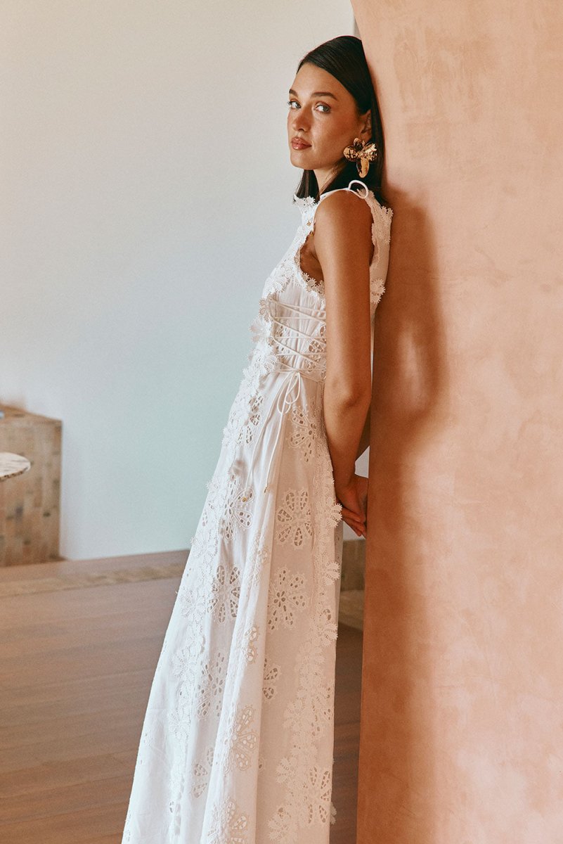 Rayne | Robe Longue Sans Manches - Verona Botique