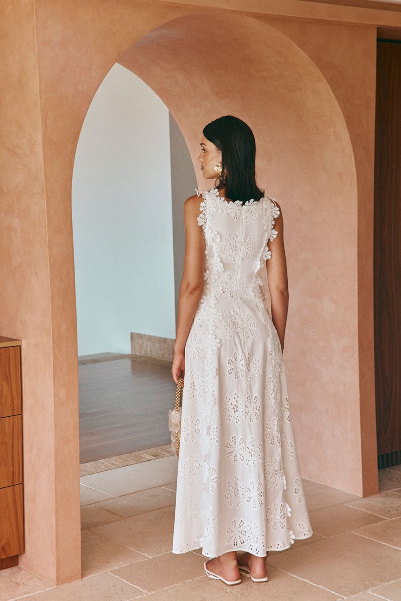 Rayne | Robe Longue Sans Manches - Verona Botique