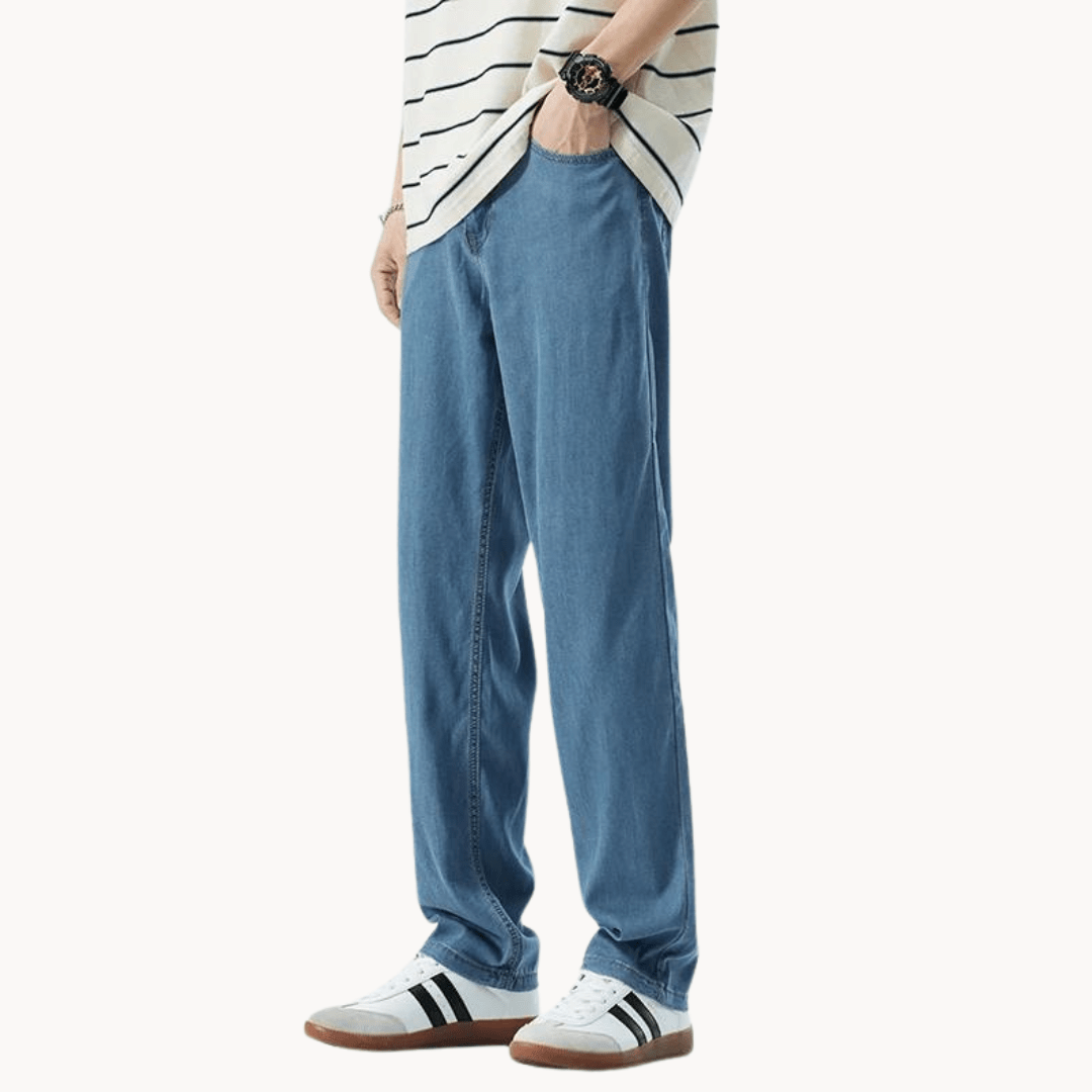 Reid | Pantalon D'été Coupe Droite - Verona Botique