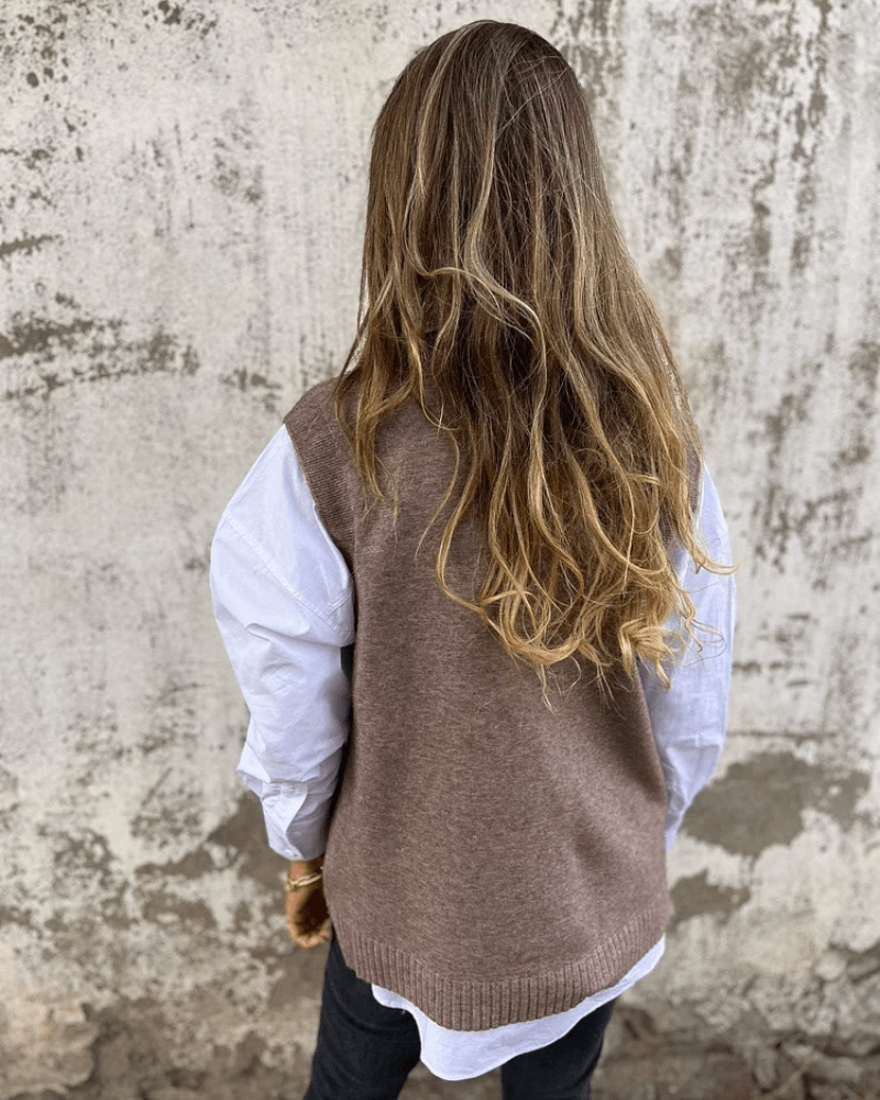 Rianna | Gilet En Tricot - Verona Botique