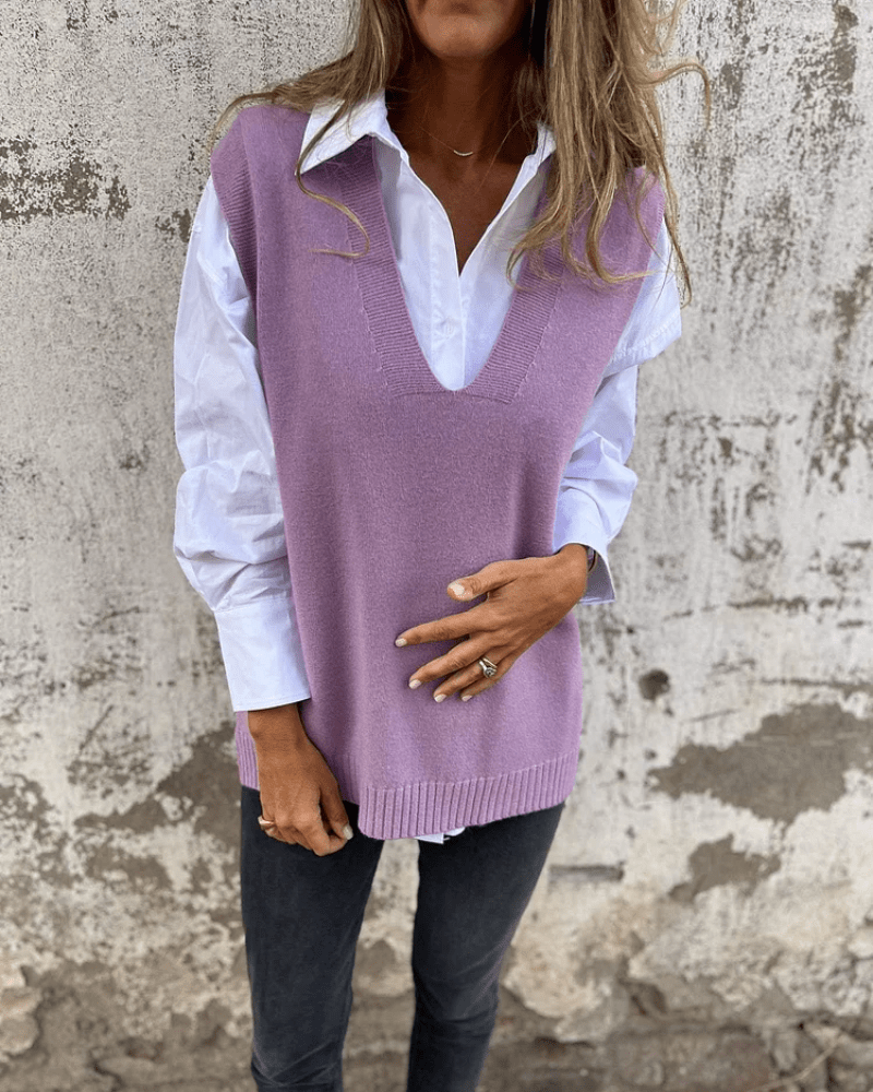 Rianna | Gilet En Tricot - Verona Botique