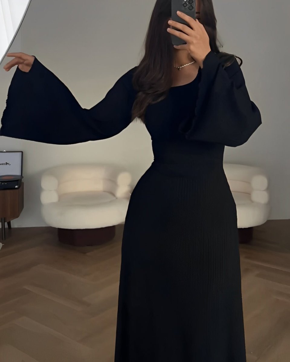 Robe Maxi Tricotée Élégante - Verona Botique