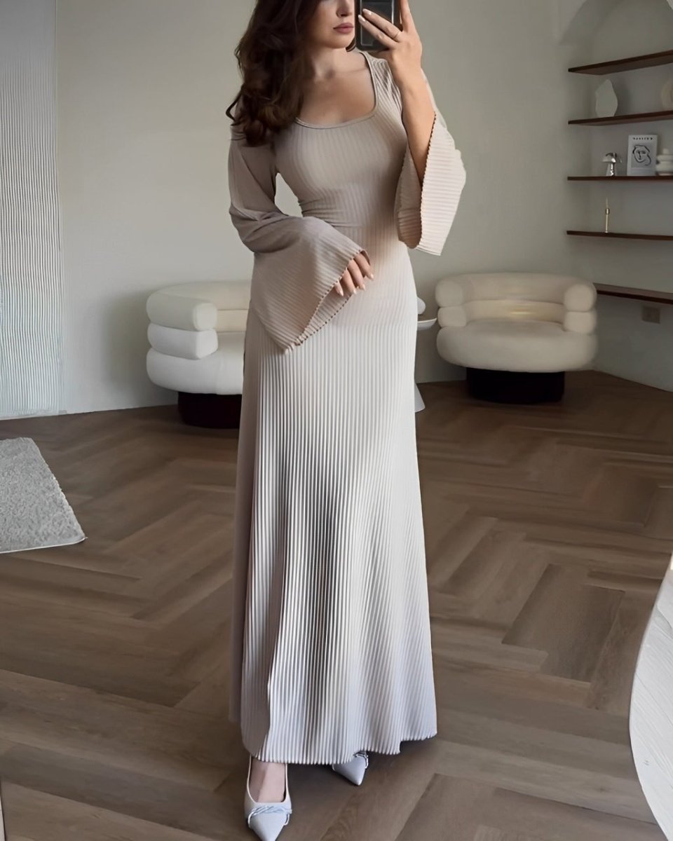 Robe Maxi Tricotée Élégante - Verona Botique
