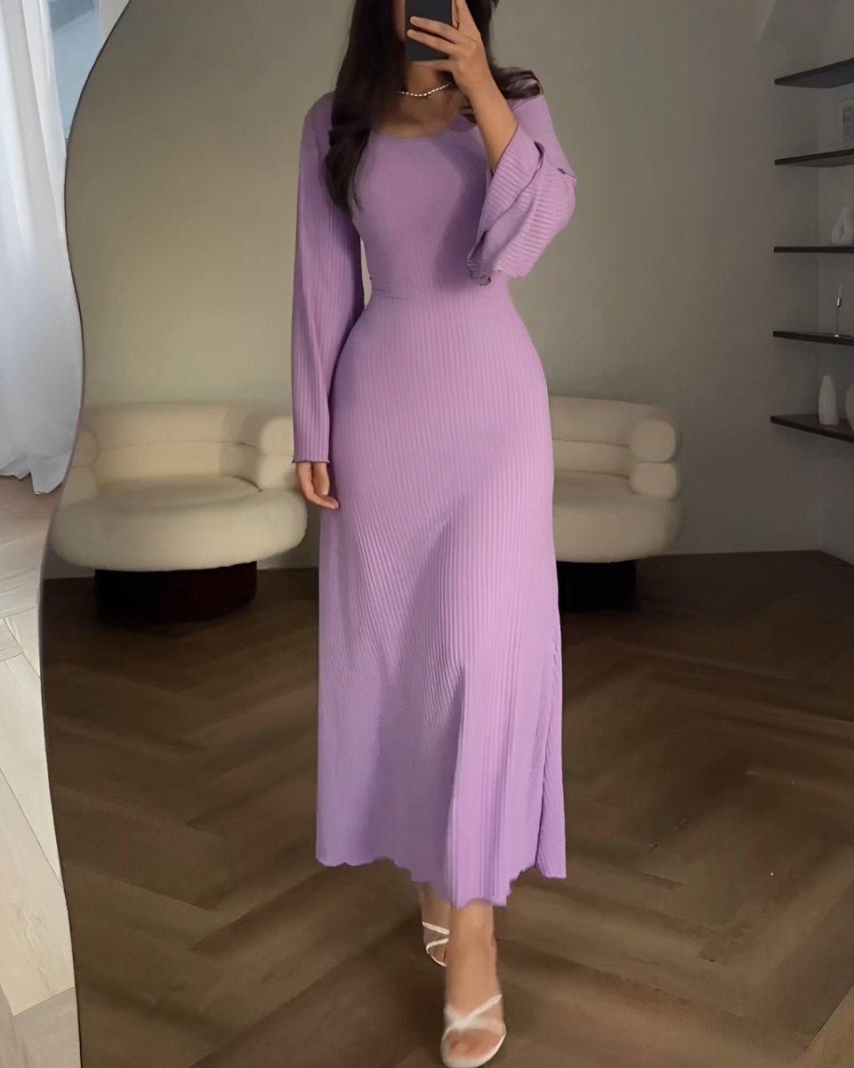 Robe Maxi Tricotée Élégante - Verona Botique