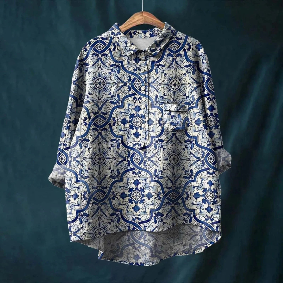 Santina™ | Chemise florale élégante - Verona Botique