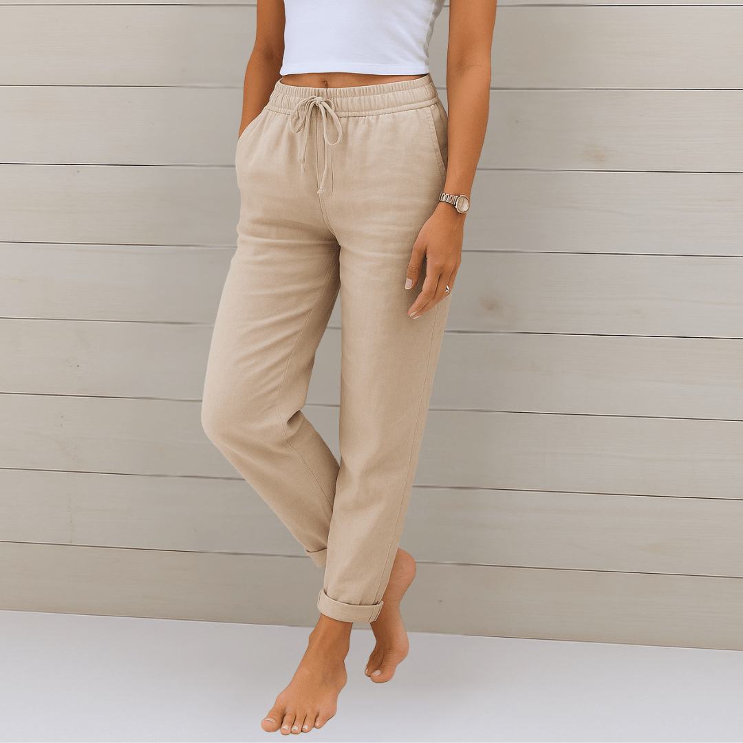 Sarianne | Pantalon Extensible Respirant De Qualité Supérieure - Verona Botique