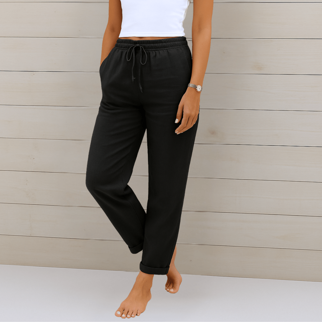 Sarianne | Pantalon Extensible Respirant De Qualité Supérieure - Verona Botique