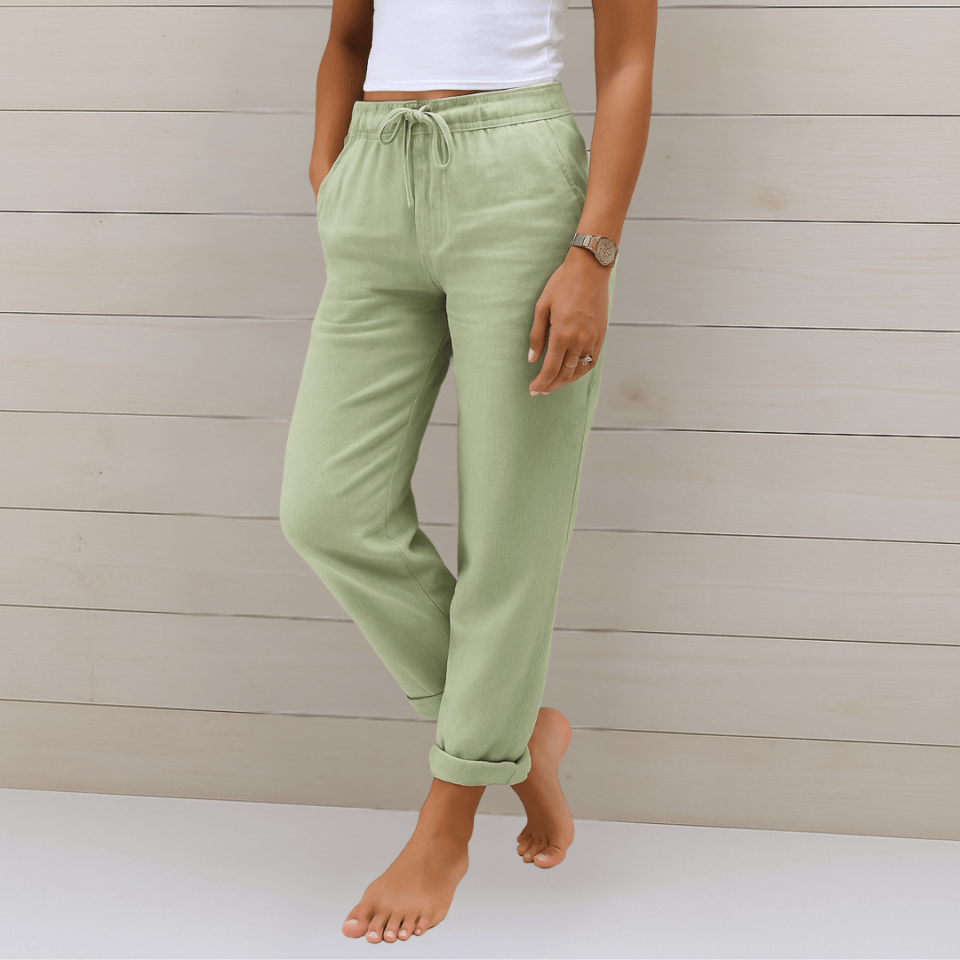 Sarianne | Pantalon Extensible Respirant De Qualité Supérieure - Verona Botique