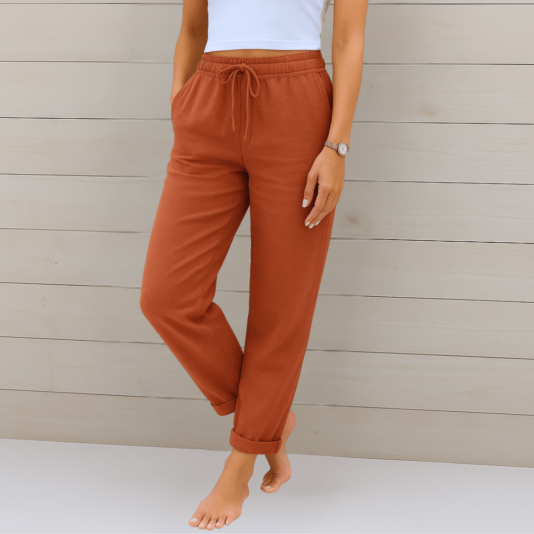 Sarianne | Pantalon Extensible Respirant De Qualité Supérieure - Verona Botique