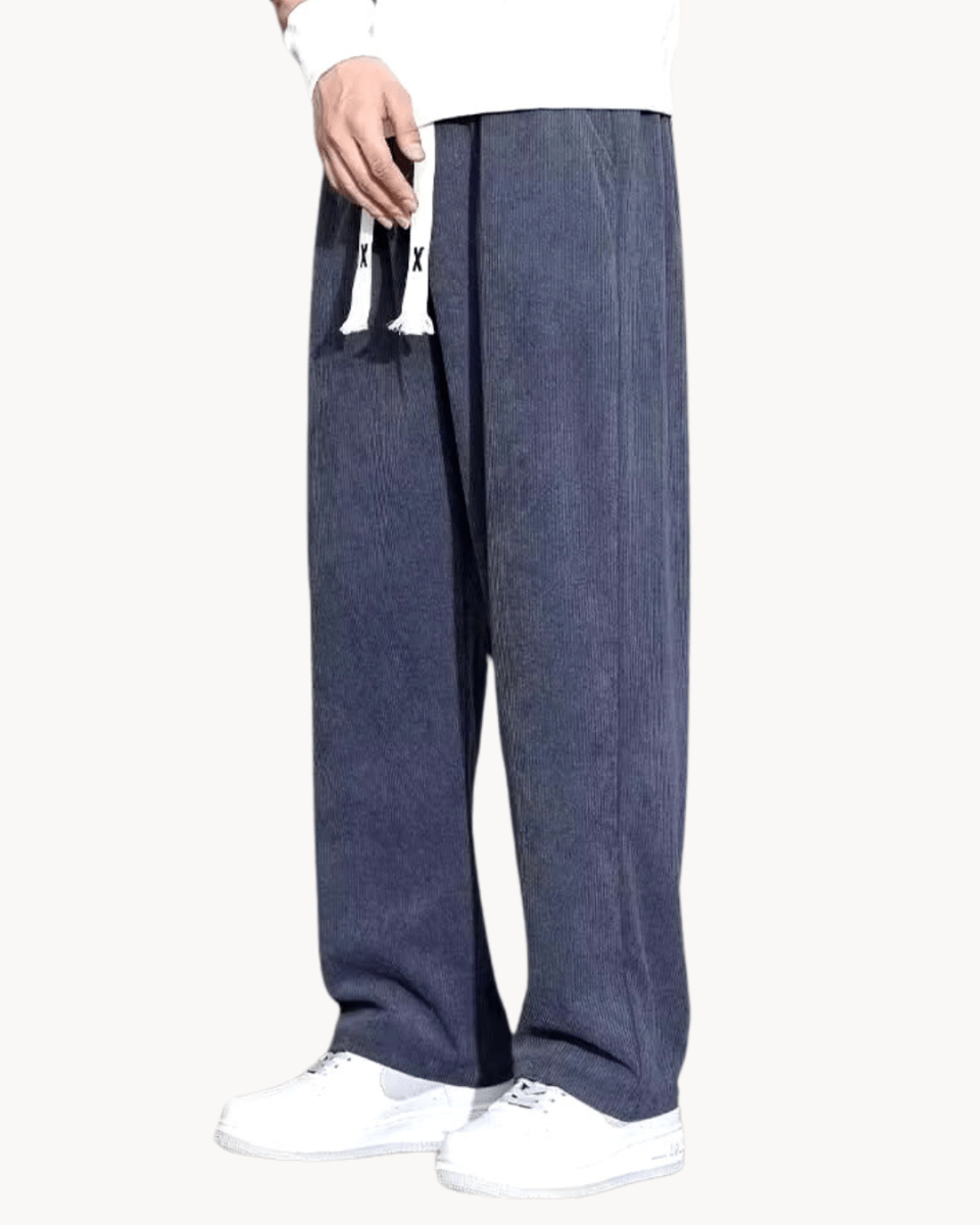Sergio | Pantalon Décontracté Classique En Velours Côtelé - Verona Botique