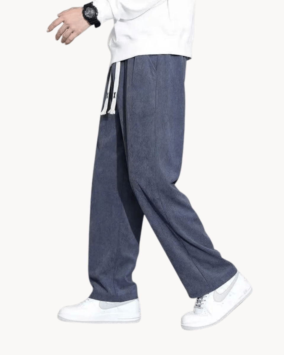 Sergio | Pantalon Décontracté Classique En Velours Côtelé - Verona Botique