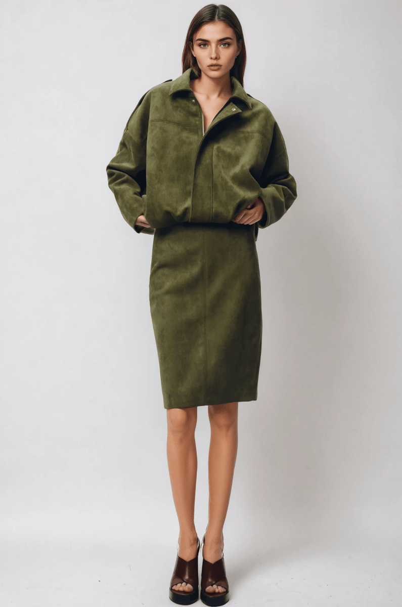 Sofia - Veste en suède - Verona Botique