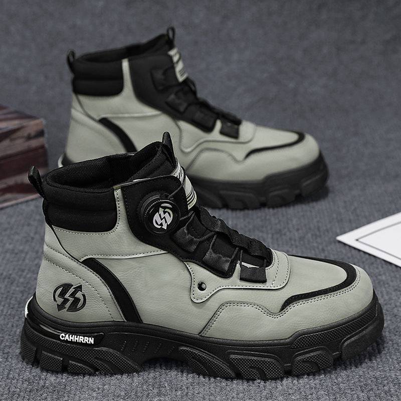 ⏳Offre spéciale limitée dans le temps⏰Chaussures de travail à boucle pivotante pour hommes (imperméables, antidérapantes, confortables et respirantes)
