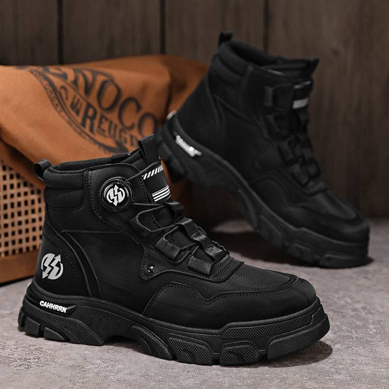 ⏳Offre spéciale limitée dans le temps⏰Chaussures de travail à boucle pivotante pour hommes (imperméables, antidérapantes, confortables et respirantes)