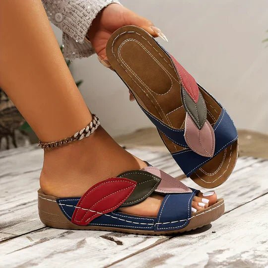 Suzie | Sandales D'été Confortables À Enfiler - Verona Botique