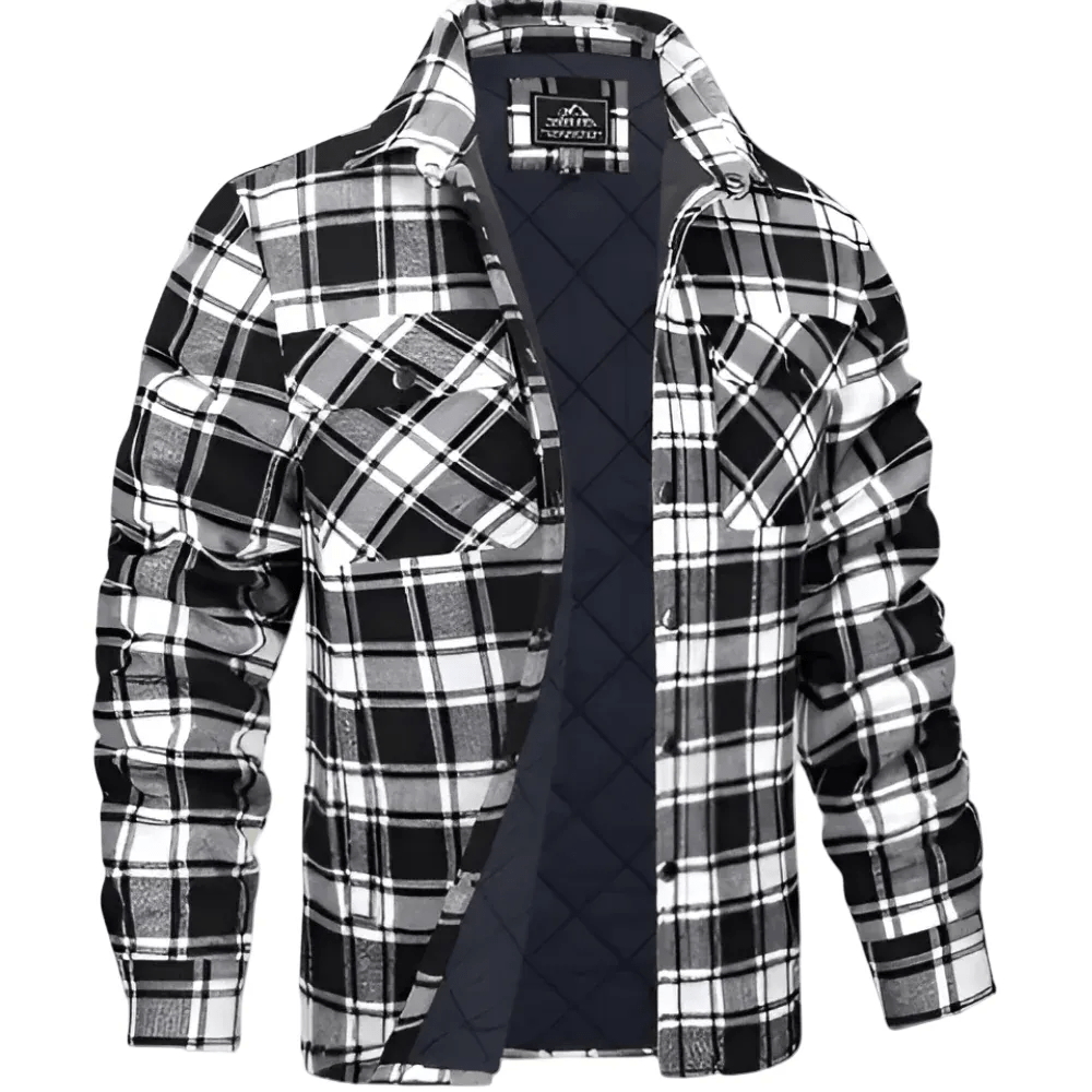 Tucker | Veste Matelassée À Carreaux - Verona Botique