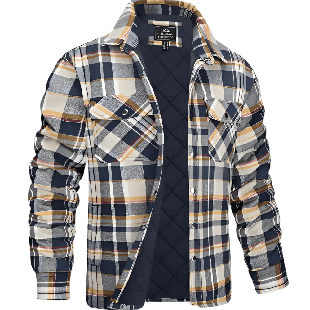 Tucker | Veste Matelassée À Carreaux - Verona Botique