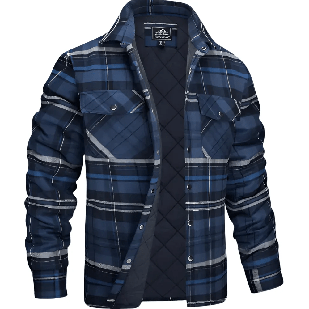 Tucker | Veste Matelassée À Carreaux - Verona Botique