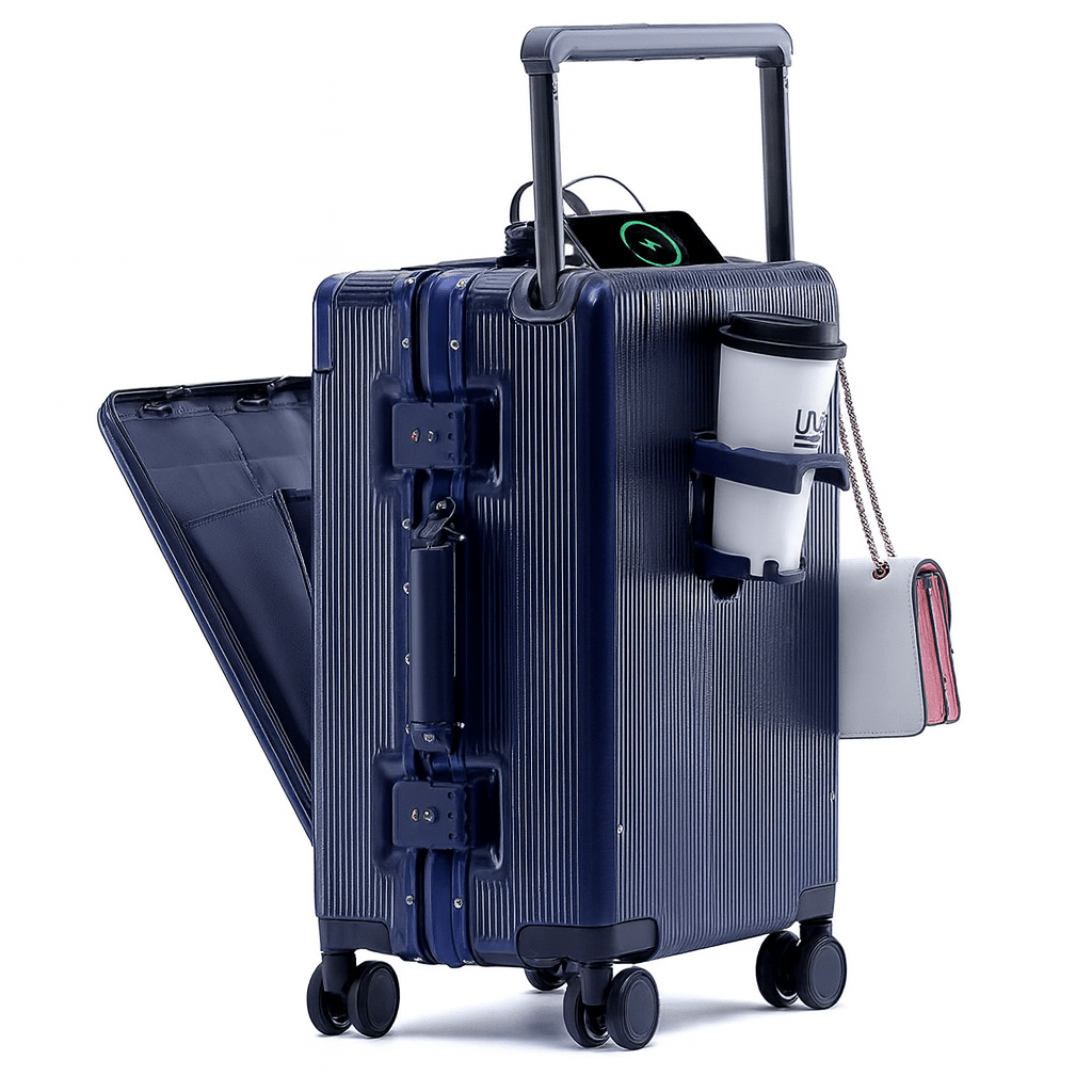 Valise de voyage Premium Multi - Fonction avec sécurité totale 20 inch - Verona Botique