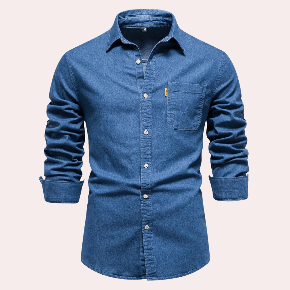 Arlo™ – Chemise en Jean avec Caractère et Style
