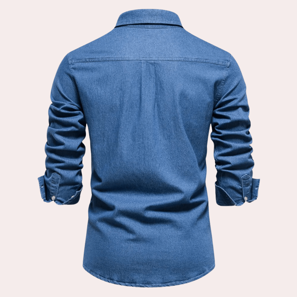 Arlo™ – Chemise en Jean avec Caractère et Style