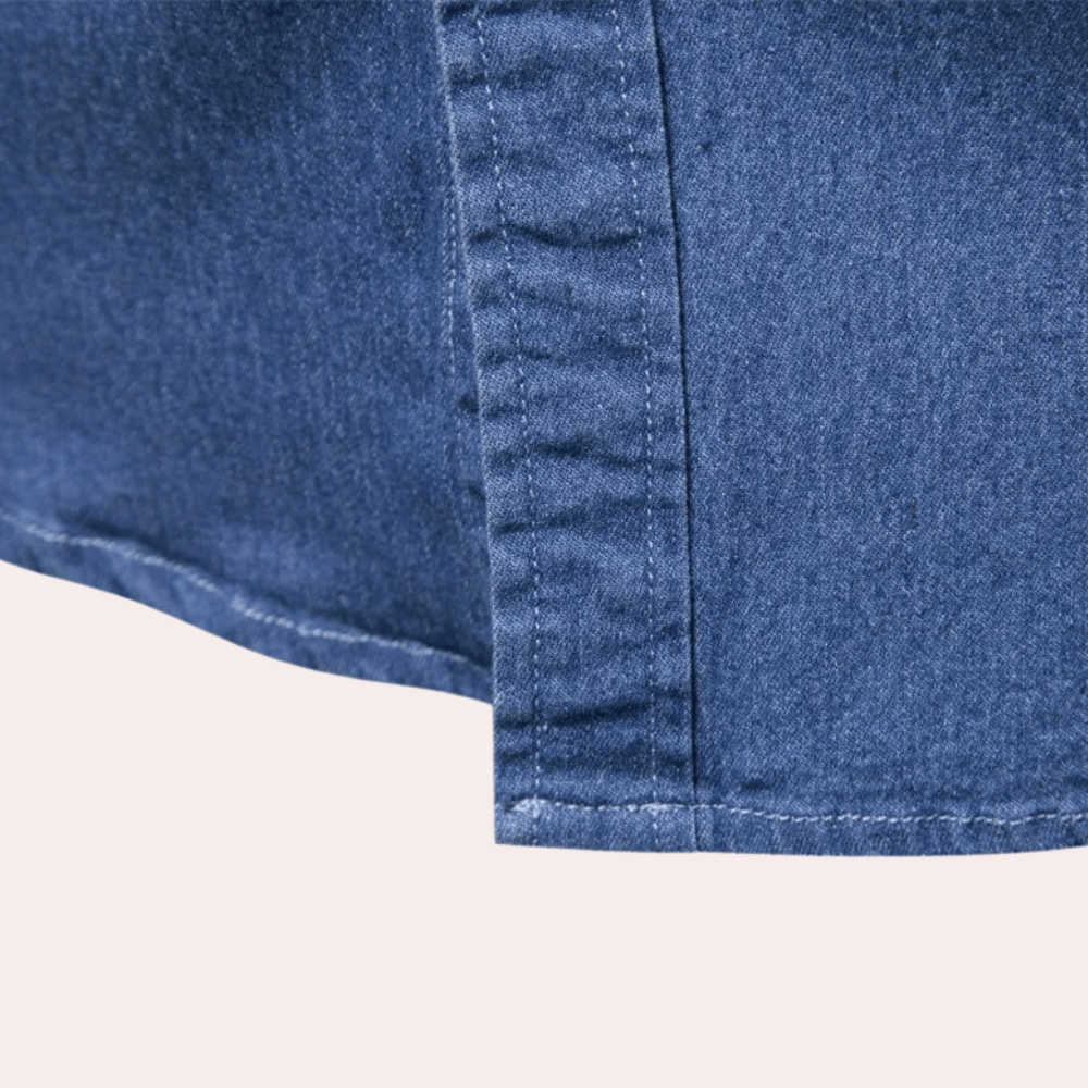 Arlo™ – Chemise en Jean avec Caractère et Style