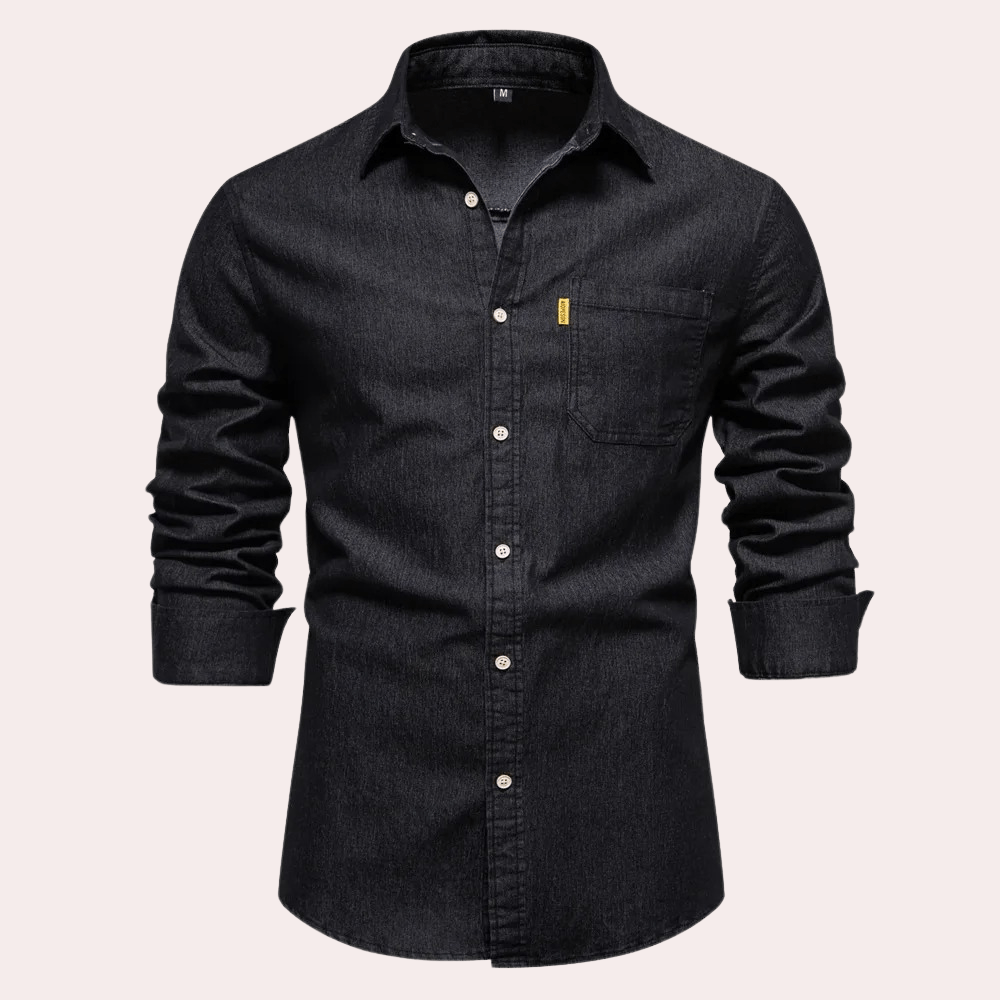 Arlo™ – Chemise en Jean avec Caractère et Style