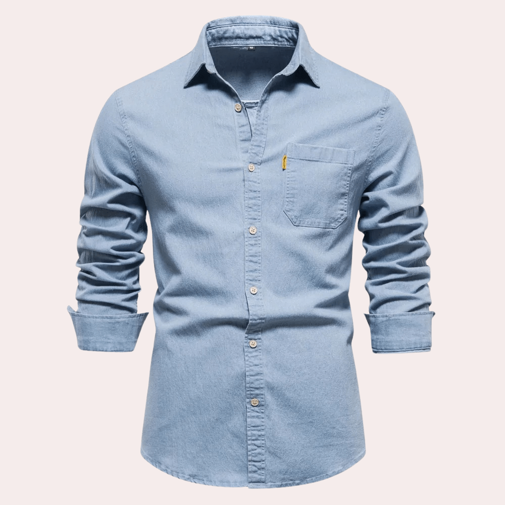 Arlo™ – Chemise en Jean avec Caractère et Style