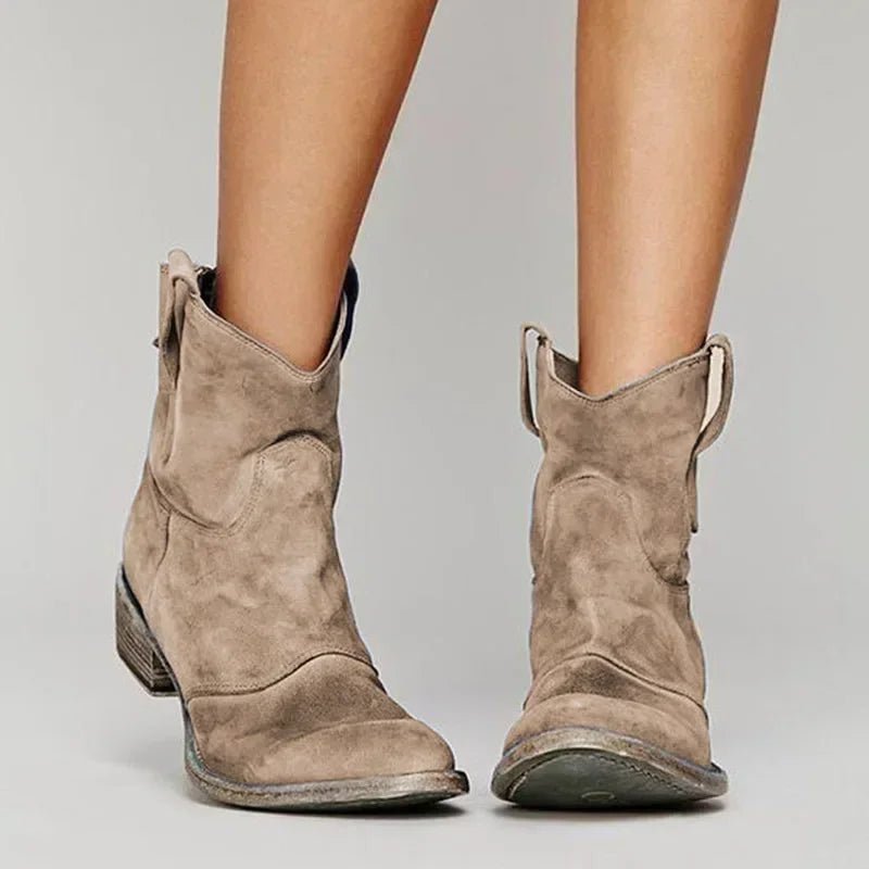 Zinny | Bottines Vintage Western à Cheville - Verona Botique