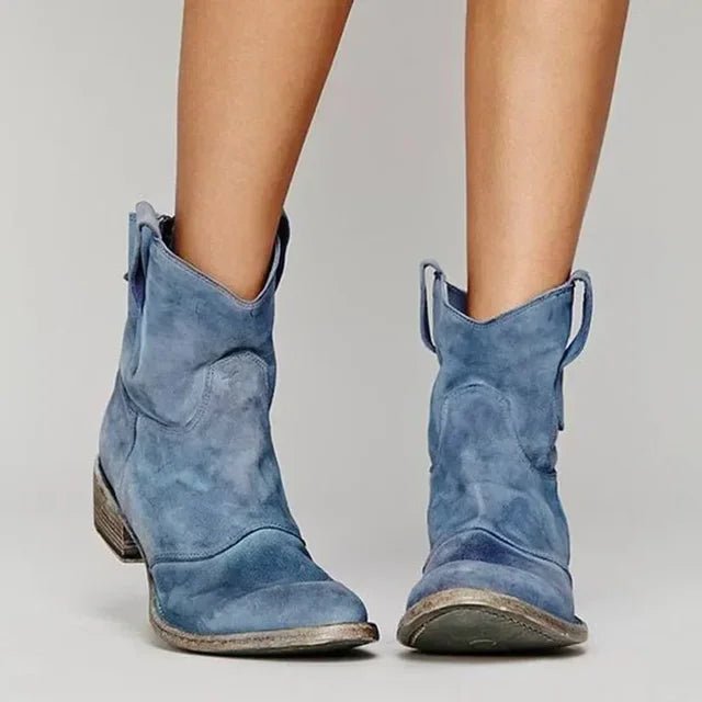 Zinny | Bottines Vintage Western à Cheville - Verona Botique